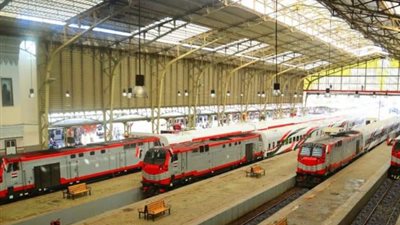 جدول القطارات المكيفة والروسى على خط ( القاهرة - الإسكندرية ) اليوم 22_11_2025