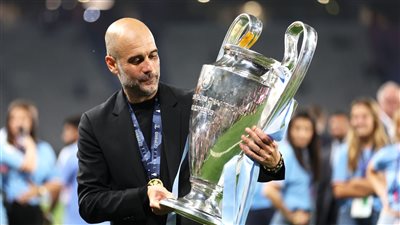 حصاد جوارديولا قبل المباراة رقم 100 مع مانشستر سيتي بدوري الأبطال