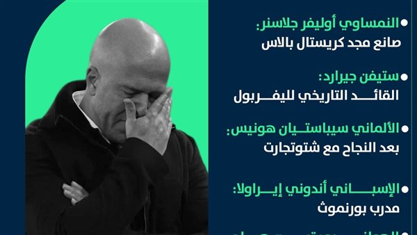 أبرز المرشحين لخلافة سلوت في ليفربول (إنفوجراف)