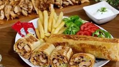 طريقة شاورما الفراخ السورى فى البيت