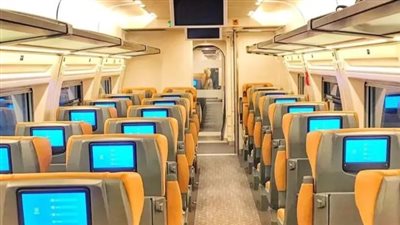 مواعيد قطار تالجو على خط القاهرة - الإسكندرية اليوم 7_ 12_ 2025