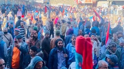 حشود جماهيرية في العوابل بمحافظة الضالع تطالب باستعادة دولة الجنوب العربي