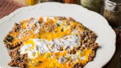 طريقة عمل بيض باللحمة المفرومة