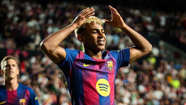 لامين يامال يتصدر قائمة الأكثر مساهمة تهديفية قبل بلوغ 19 عامًا بدوري الأبطال لامين يامال يتصدر قائمة الأكثر مساهمة تهديفية قبل بلوغ 19 عامًا بدوري الأبطال