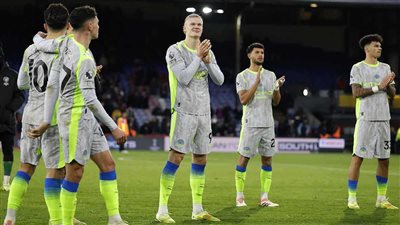 هالاند يقود مانشستر سيتي لفوز عريض على كريستال بالاس بالدوري الإنجليزي