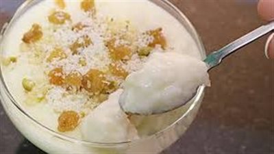 طريقة عمل أرز بلبن كريمي