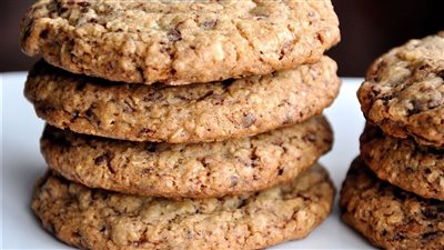 طريقة عمل بسكويت الشوفان