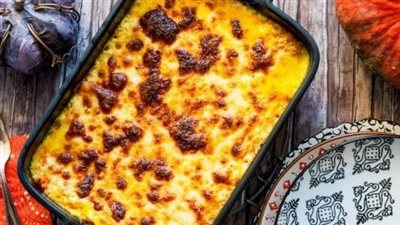 طريقة عمل قرع العسل بالبشاميل 