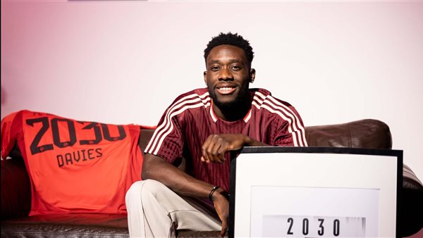 رسميًا.. بايرن ميونخ يعلن تجديد عقد ألفونسو ديفيز حتى 2030