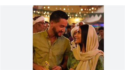 أحمد مالك وهدى المفتي في 