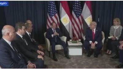 ترامب: لدينا علاقات رائعة مع مصر وسنحل أزمة سد النهضة 