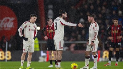 بمشاركة محمد صلاح.. ليفربول يسقط في خسارة قاتلة أمام بورنموث بالدوري الإنجليزي