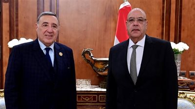 المستشار هشام بدوي يستقبل رئيس 