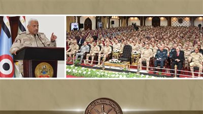 الفريق أول عبد المجيد صقر يلتقي قادة وضباط القوات المسلحة بالمنطقة المركزية