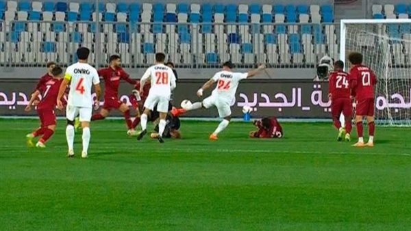 محمد إسماعيل يسجل هدف تعادل الزمالك أمام سيراميكا كليوباترا