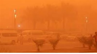 نشاط الرياح في الصحراء الغربية وجنوب سيناء وتأثيره على الرؤية الأفقية