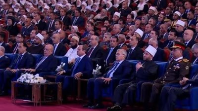 الرئيس السيسي في احتفال ليلة القدر: مصر بلد الإبداع والعبقرية وستظل رائدة في علوم القرآن