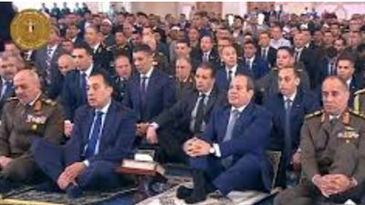 في مشهد مهيب.. صلاة عيد الفطر 2026 برئاسة السيسي في العاصمة الإدارية الجديدة