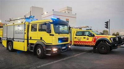 البحرين: السيطرة على حريق جرّاء سقوط شظايا