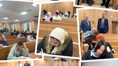 رئيس جامعة القاهرة الأهلية يتابع سير الامتحانات ويشدد على توفير مناخ هادئ للطلاب