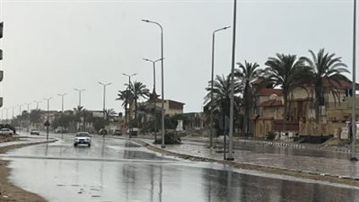 شمال سيناء تحت تأثير المنخفض الجوي.. أمطار متواصلة وانضباط مدرسي ملحوظ