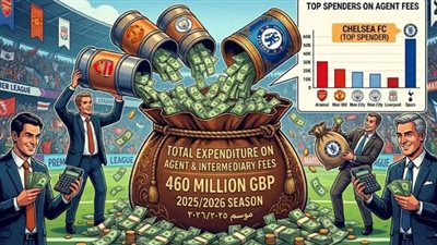 460 مليون إسترليني حجم إنفاق 