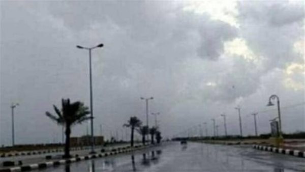 موجة برد وأمطار في الجيزة نهاية مارس