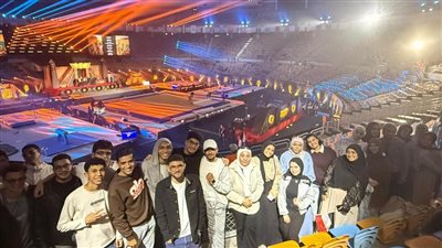 جامعة القاهرة الأهلية تخطف الأنظار في افتتاح كأس العالم للجمباز الفني 2026