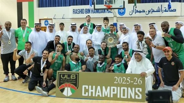 على حساب النصر.. شباب الأهلي بطلًا لدوري كرة السلة على حساب النصر.. شباب الأهلي بطلًا لدوري كرة السلة