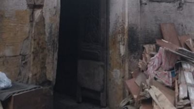 انهيار سقف عقار بمنطقة محرم بك بالإسكندرية وسقوط ضحايا