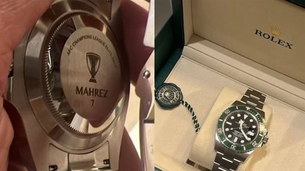 رياض محرز يهدي نجوم الأهلي “رولكس” تاريخية