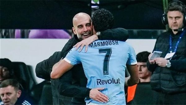 “مصدر ثقة دائمًا”.. جوارديولا يشيد بـ مرموش بعد هدفه أمام كريستال بالاس