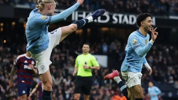 تشكيلة مانشستر سيتي في نهائي كأس الاتحاد.. مرموش أساسيًا