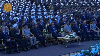 من قلب الأكاديمية العسكرية.. السيسي يفتتح قاعة الصفوة بالعاصمة الإدارية الجديدة
