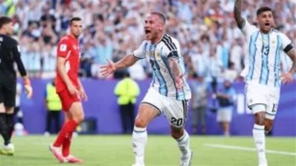 الأرجنتين تتقدم على سويسرا بهدف ماك أليستر فى الشوط الأول بكأس العالم الأرجنتين تتقدم على سويسرا بهدف ماك أليستر فى الشوط الأول بكأس العالم