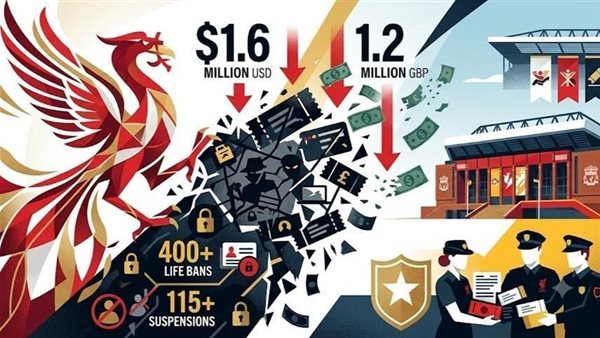 ليفربول يُكبد تجار “السوق السوداء” خسائر بـ1.6 مليون دولار