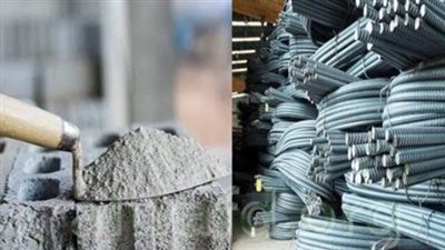 كم سجل سعر طن الحديد والأسمنت اليوم؟