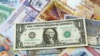 سعر الدولار اليوم والعملات الأجنبية والعربية مقابل الجنيه المصري