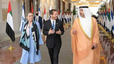 الرئيس الإسرائيلي: حجم التجارة مع الإمارات تجاوزت مليار دولار