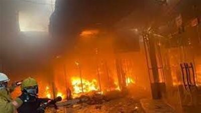 وفاة شخص إثر اندلاع حريق بأحد الفنادق وسط بغداد بالعراق