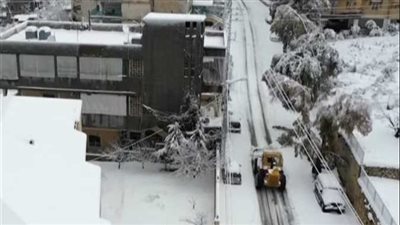  العاصفة ياسمين تضرب لبنان.. وتتصدر مواقع التواصل ااجتماعي