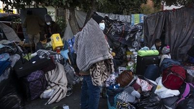  السلطات المكسيكية تفكك مخيما يضم نحو 380 مهاجرا في تيخوانا