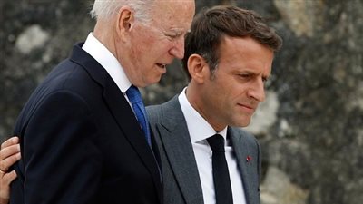 أبرز ما جاء خلال تشاور الرئيس الأمريكي مع نظيره الفرنسي