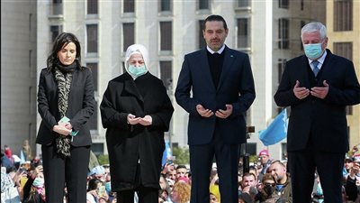 سعد الحريري يزور ضريح والده فى الذكرى الـ17 لاغتياله