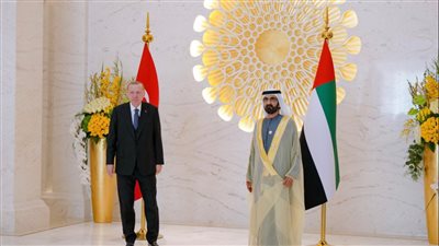 عاجل..حاكم دبي يبحث مع أردوغان تطوير العلاقات الثنائيةبين البلدين