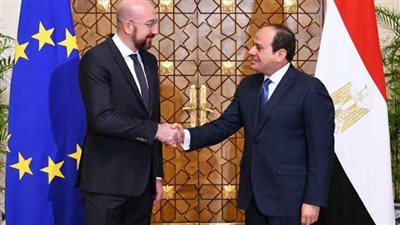 الرئيس المصري يلتقي رئيس المجلس الأوروبي ويتوافقان على دعم المسار السياسي بليبيا