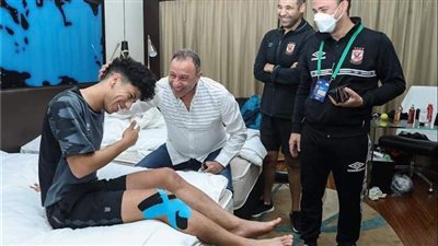 خضوع عمار حمدي لجراحة الرباط الصليبي الأحد المقبل