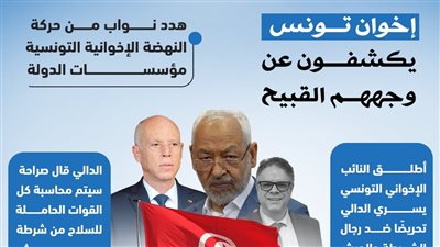 إخوان تونس يكشفون عن وجههم القبيح 