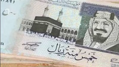 استقرار متوسط سعر الريال السعودي مقابل الجنيه المصري اليوم