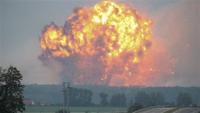 فيديو يكشف عن انفجار خط للغاز في خاركيف الأوكرانية